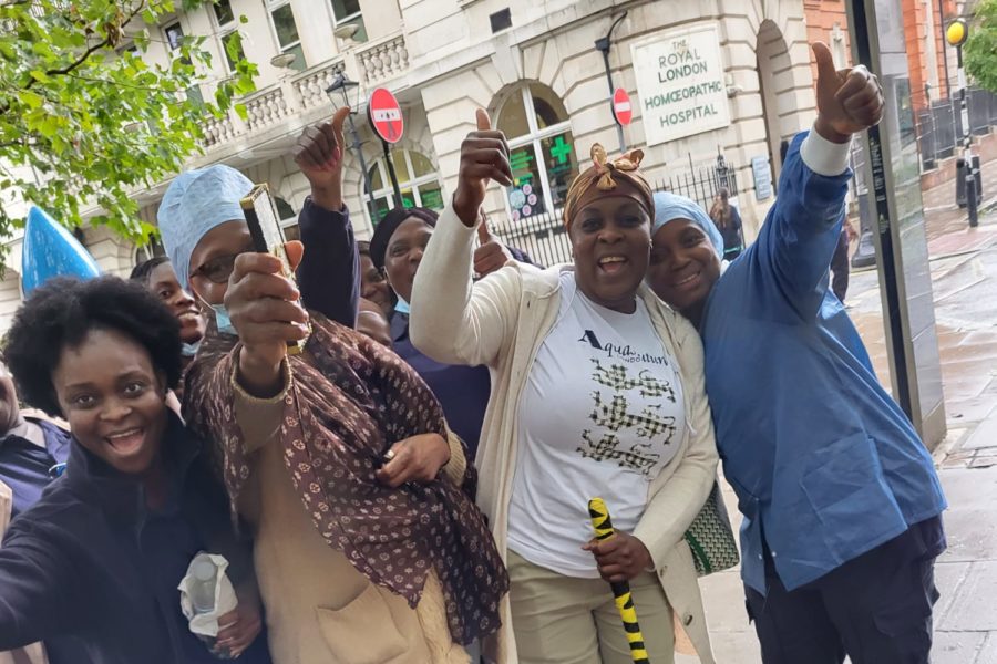 UVW members, including reps, outside GOSH