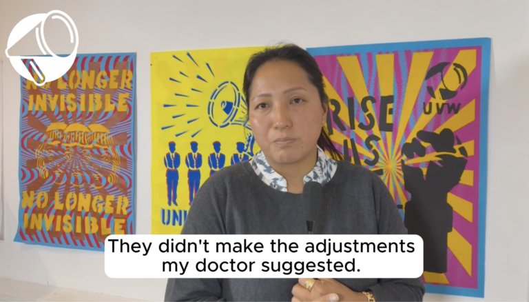 Employer forces cleaner onto unpaid sick leave, doctor’s request to reduce stress claimed impossible