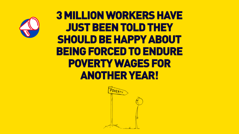 The new minimum wage – effective from April 1 2025 – is a poverty wage