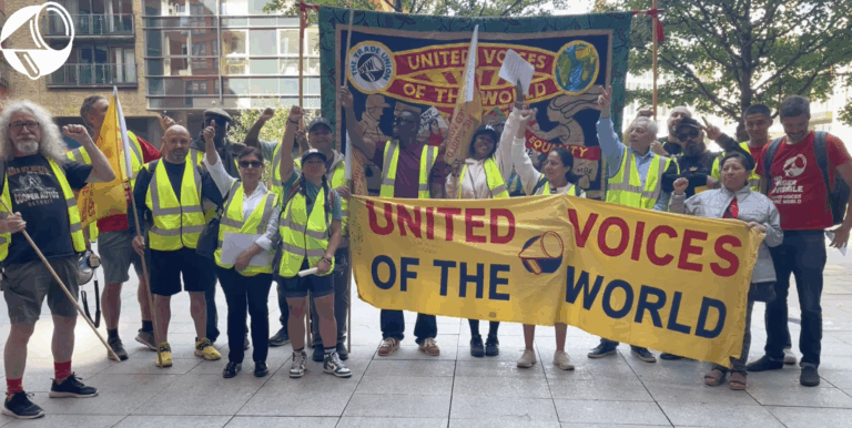 West End Quay workers hit the picket line!